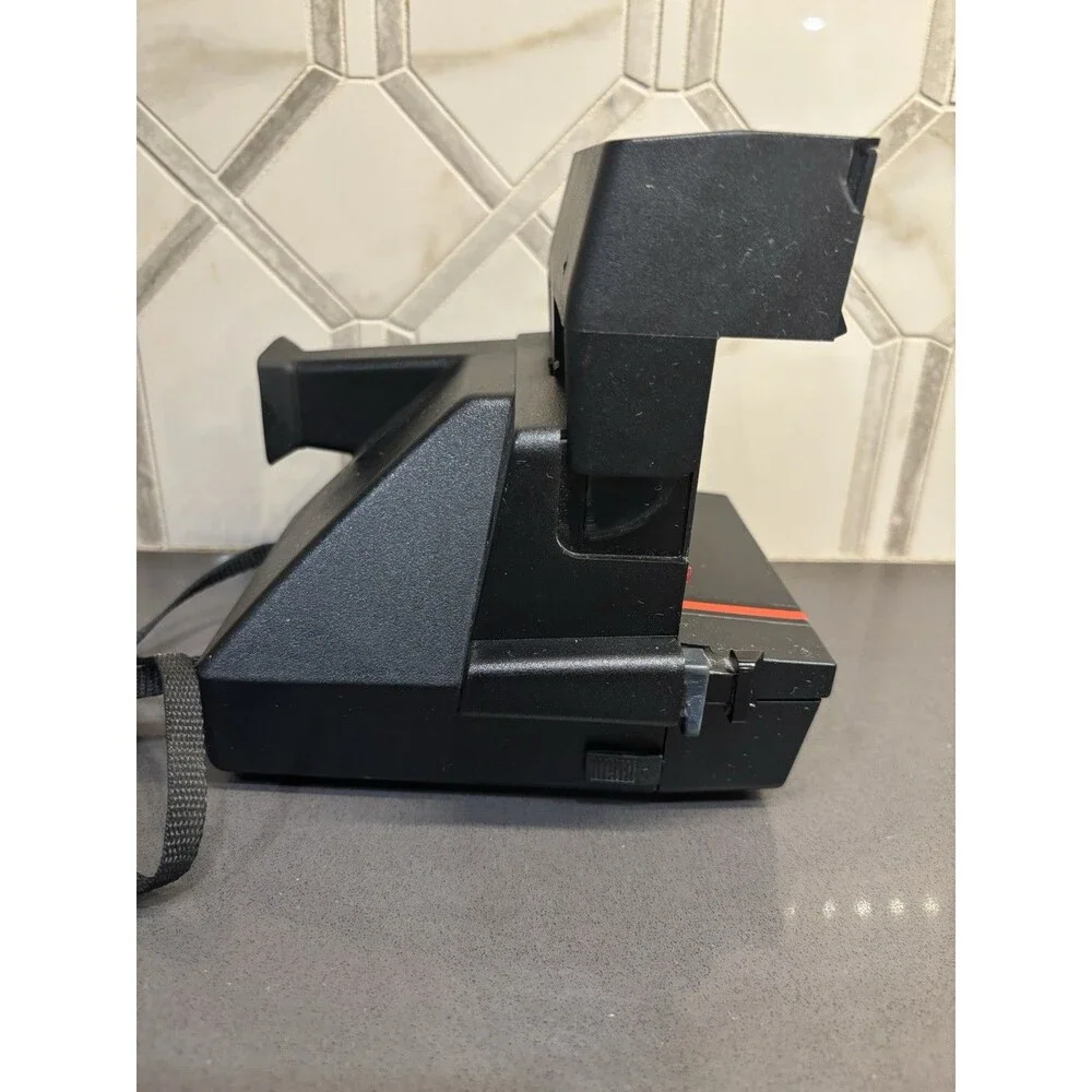 Vintage Polaroid One Step Flash 600 Instant Camera 80s 90s Retro Film Untested
